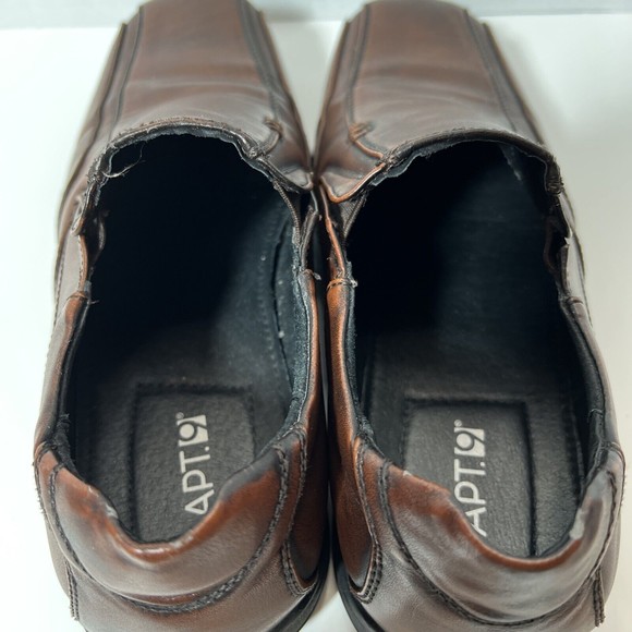 Apt.9 Men’s Slip On Loafer Dress Shoes Jackal Brown Size 8M - Picture 6 of 12